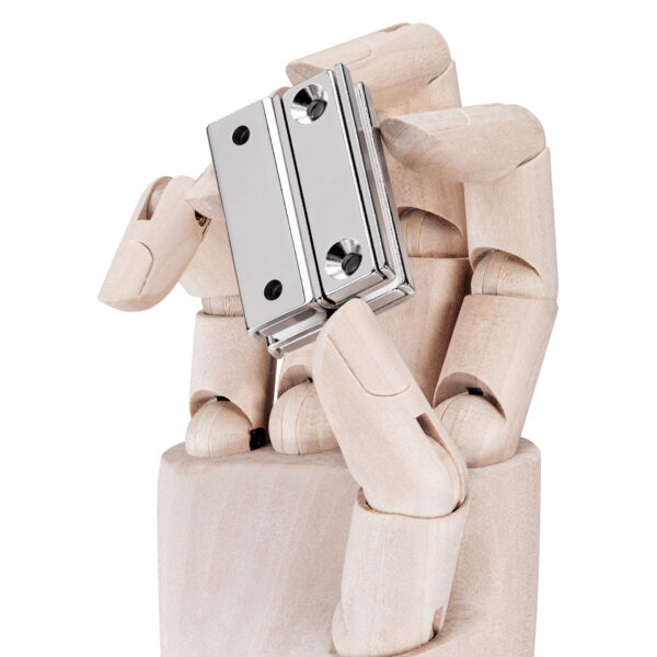 Magnes neodymowy płytkowy z otworami pod wkręt 40×13,5×5 mm z podkładkami – 4 szt.