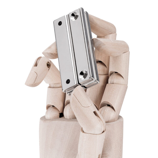 Magnes neodymowy płytkowy z otworami pod wkręt 60×13,5×5 mm – 4 szt.