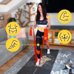 Taśma do ćwiczeń, Rehabilitacji, Jogi, Długa Guma Oporowa 2 m, Siła 6-8 kg