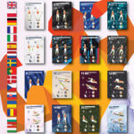 Zestaw 4 Taśm Sensei do Ćwiczeń i Rehabilitacji 200 cm + Uchwyt Drzwiowy