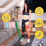 Guma oporowa do ćwiczeń Sensei Power Band 25-40 kg