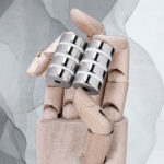 Magnes neodymowy pierścieniowy w obudowie stalowej z otworem pod wkręt 20×7 mm