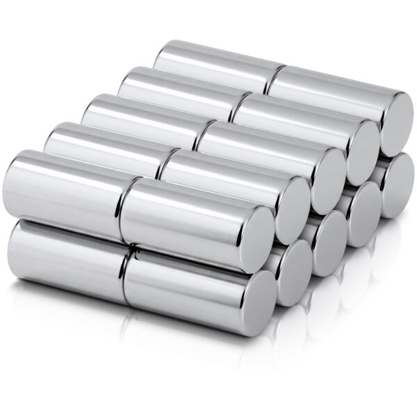 Magnesy neodymowe walcowe 5×10 mm – 20 szt.