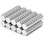 Magnesy neodymowe walcowe 5×2 mm – 100 szt.